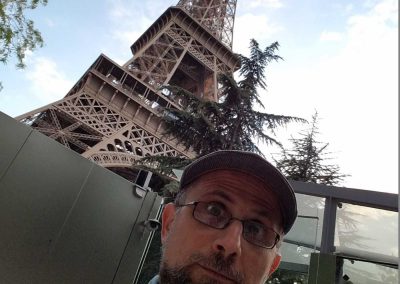 Eiffel Tower and Mike Matera